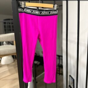 Zumba Fitness Vivid Pink Leggings
